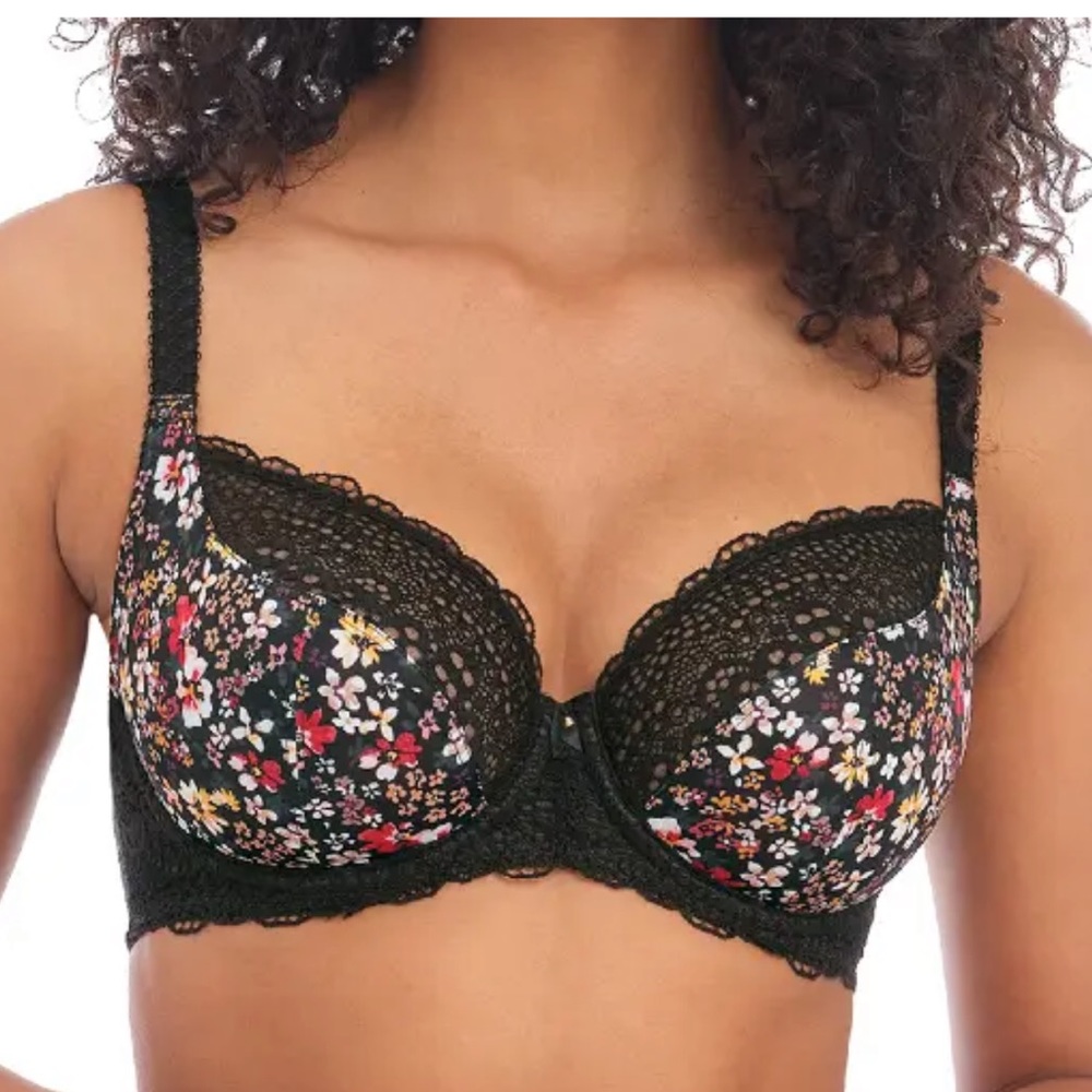 Freya Boho Vibes Plunge Bra, Size 28DD, NWOT